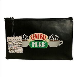 Friends Central Perk Cosmetic Bag Zip Makeup Pouch TV Series NEW Travel Case‎